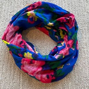 Aerie floral loop/infinity scarf